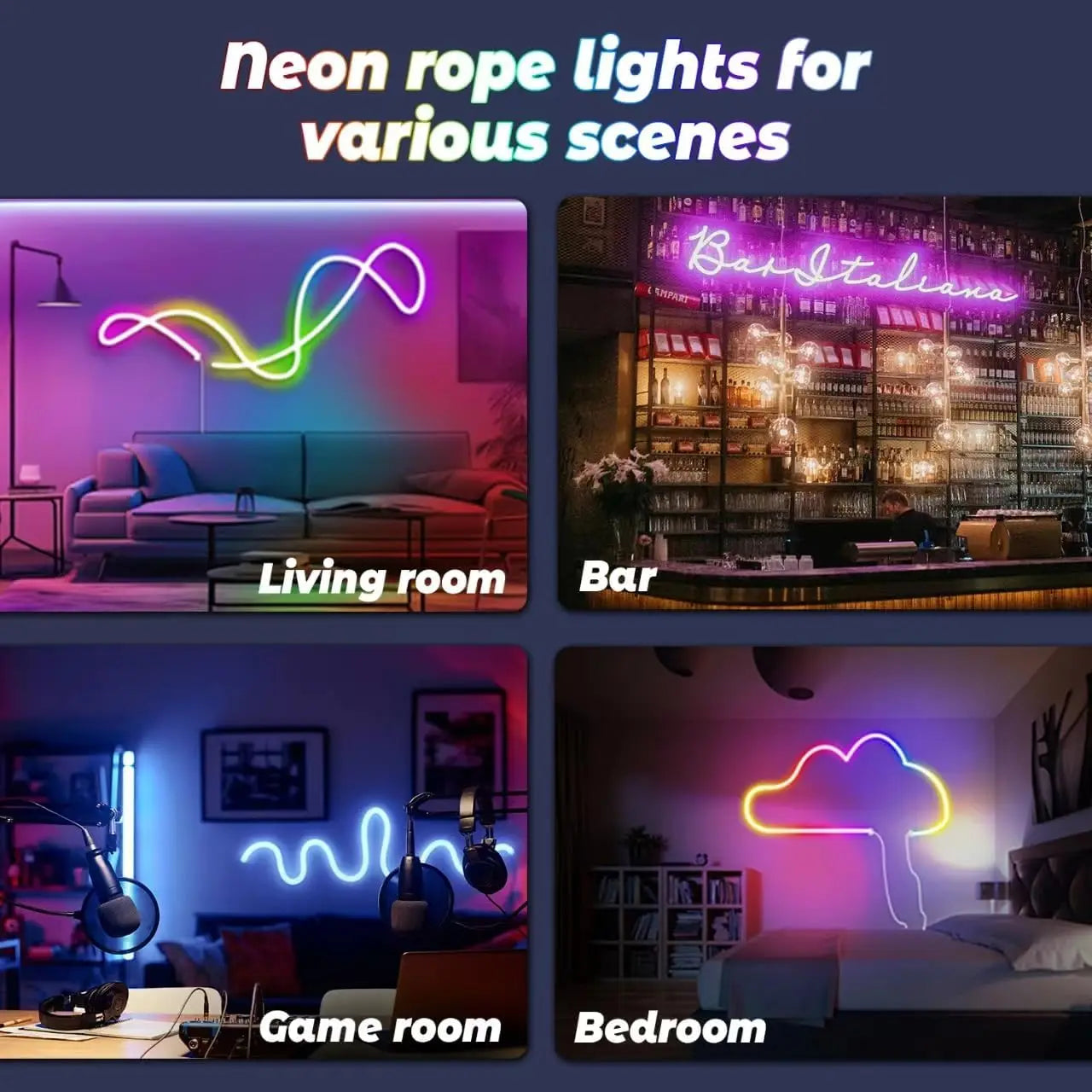 Flexibele RGB LED-Neonlichtslang