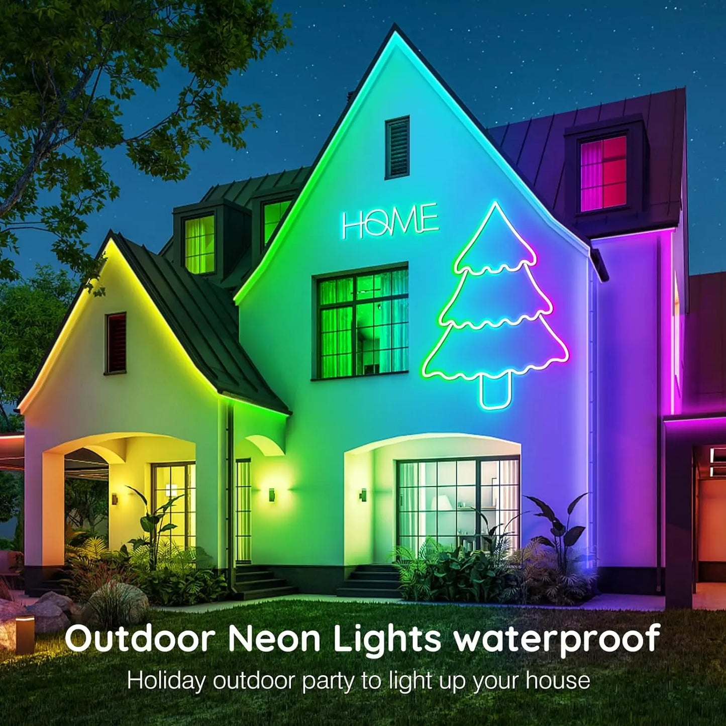 Flexibele RGB LED-Neonlichtslang