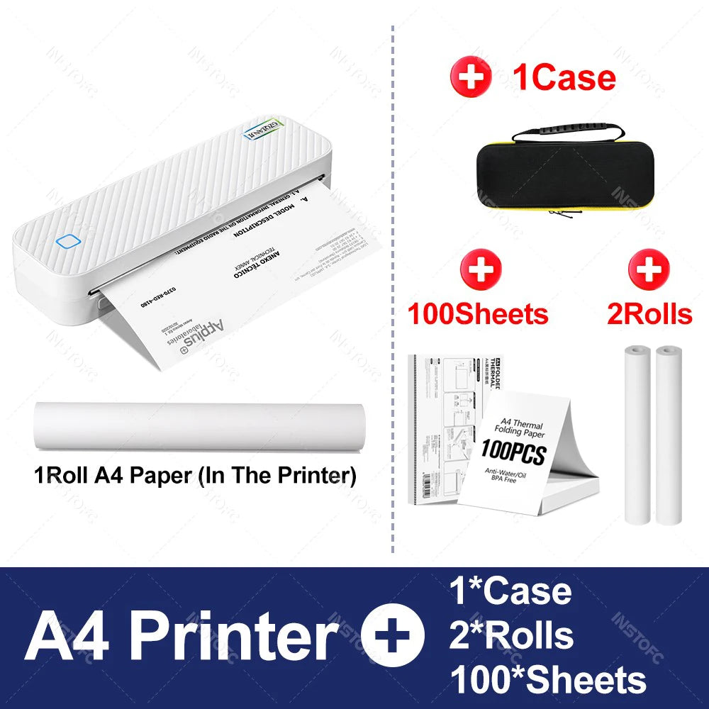 Draagbare Thermische A4 Printer