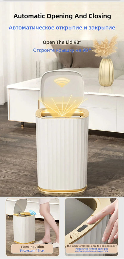 Slimme Elektrische Compostbak met Inductiedekking
