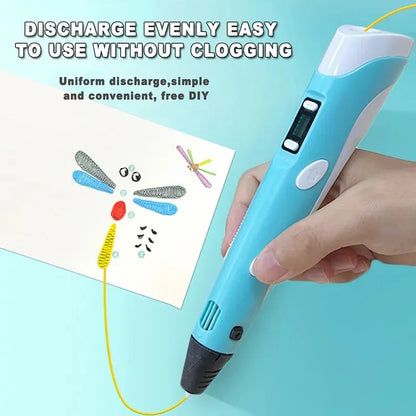 Elektronische 3D-Printpen inclusief opbergtas