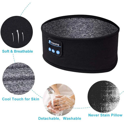 Bluetooth Hoofdband met Oogmasker