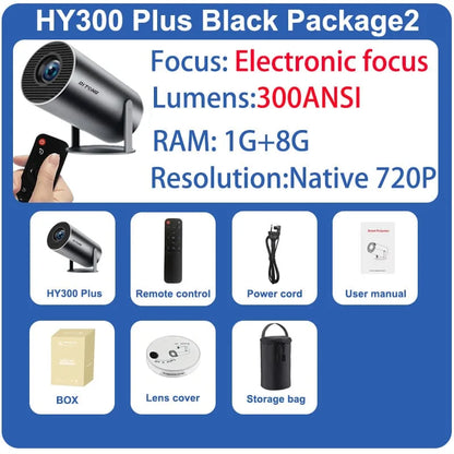 DITONG HY300 Plus Smart Projector