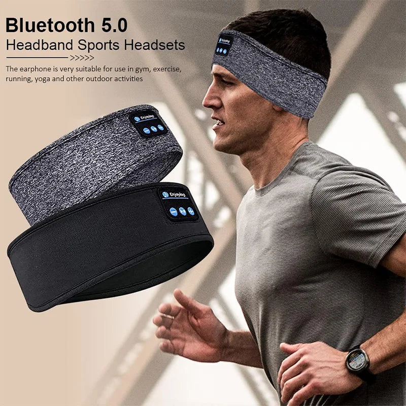 Bluetooth Hoofdband met Oogmasker
