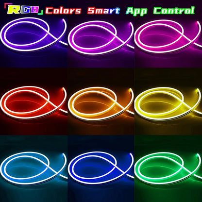Flexibele RGB LED-Neonlichtslang