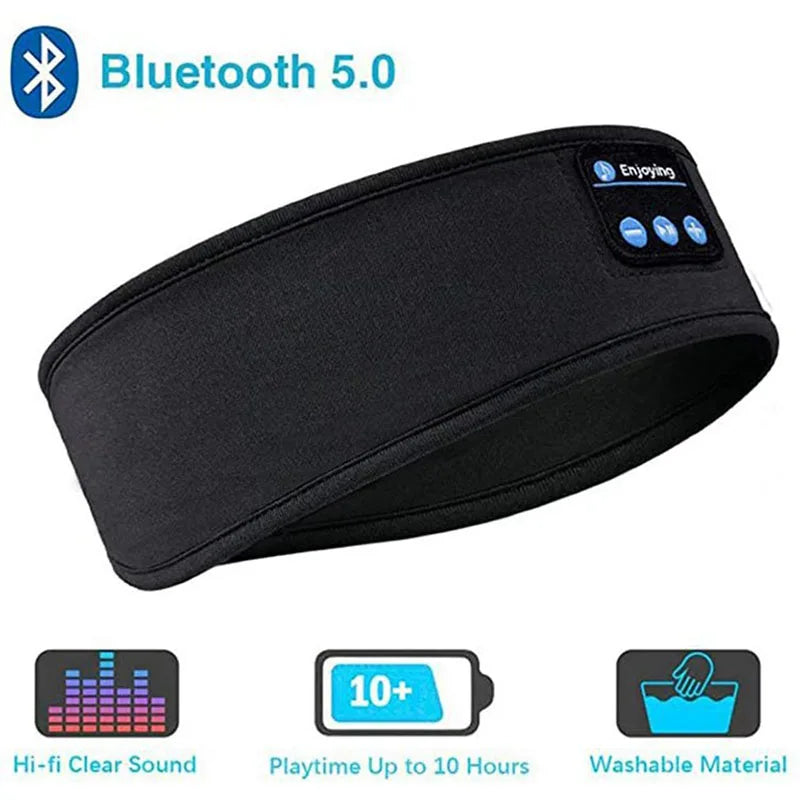 Bluetooth Hoofdband met Oogmasker