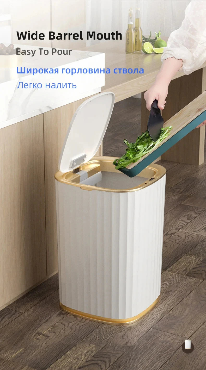 Slimme Elektrische Compostbak met Inductiedekking