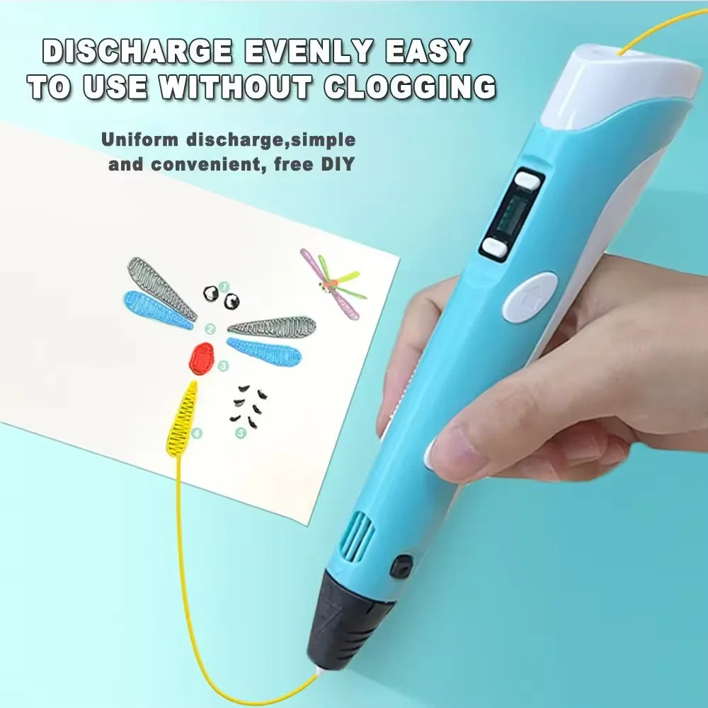 Elektronische 3D-Printpen inclusief opbergtas
