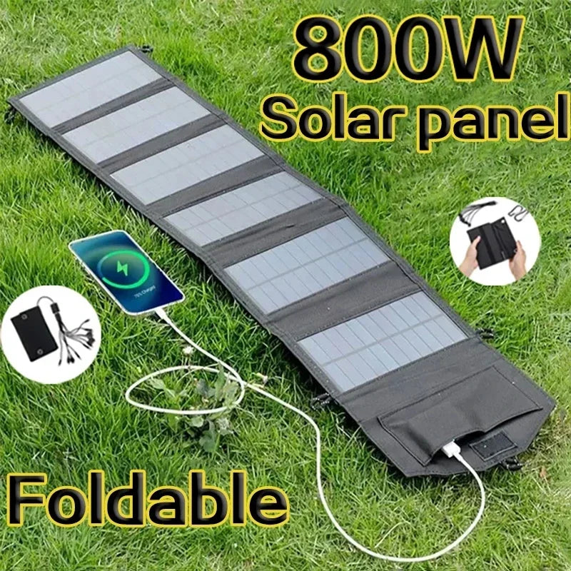 Opvouwbaar 5-Voudig Zonnepaneel 800W