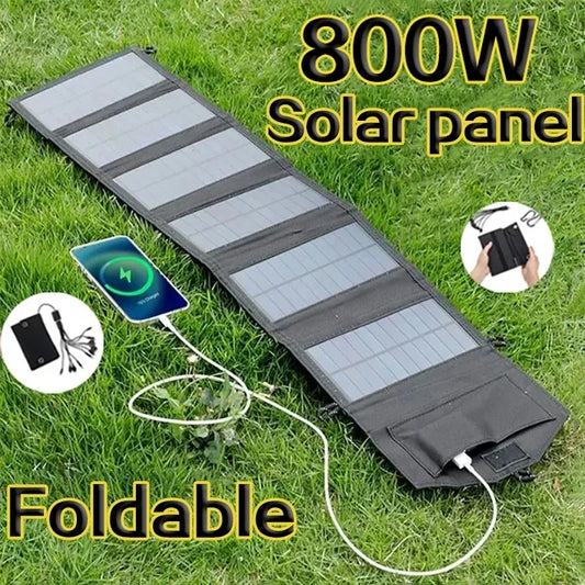 Opvouwbaar 5-Voudig Zonnepaneel 800W