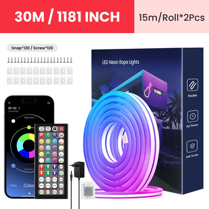 Flexibele RGB LED-Neonlichtslang