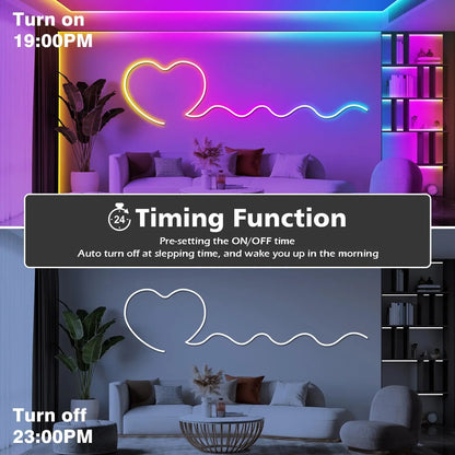 Flexibele RGB LED-Neonlichtslang
