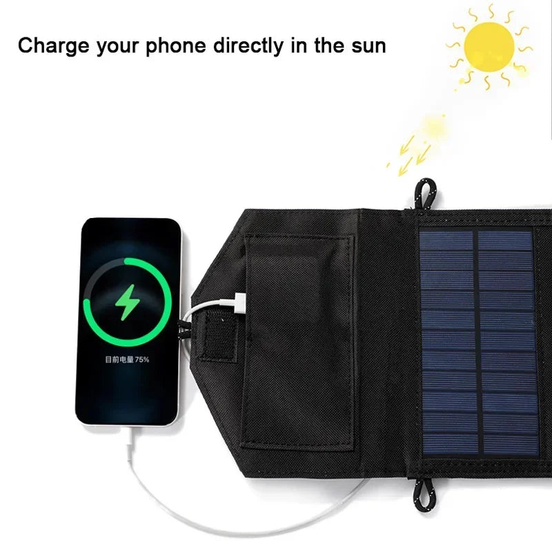 Opvouwbaar 5-Voudig Zonnepaneel 800W