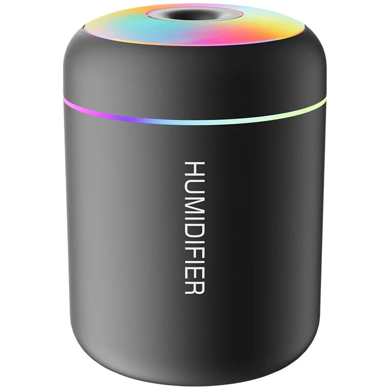 Mini USB Luchtbevochtiger met LED Verlichting
