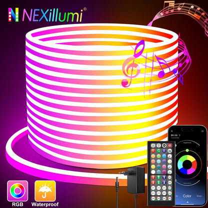 Flexibele RGB LED-Neonlichtslang