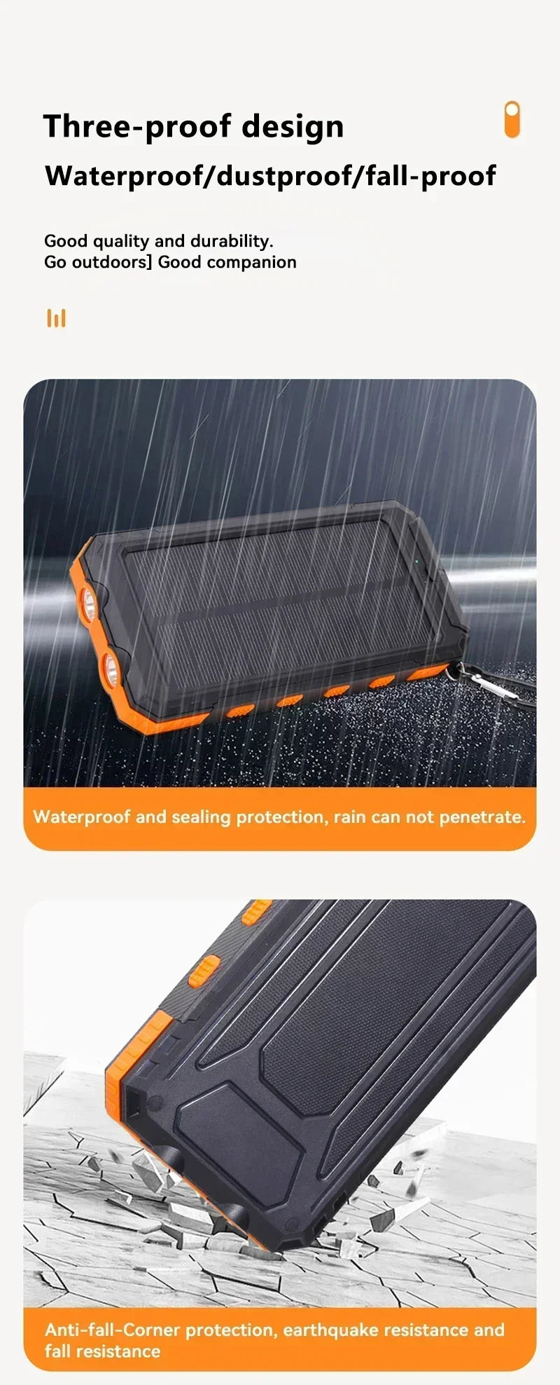 Ultracompacte en Krachtige Zonne-Powerbank