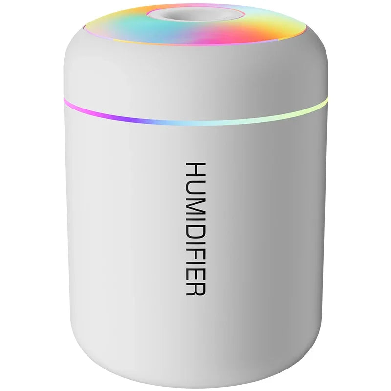Mini USB Luchtbevochtiger met LED Verlichting