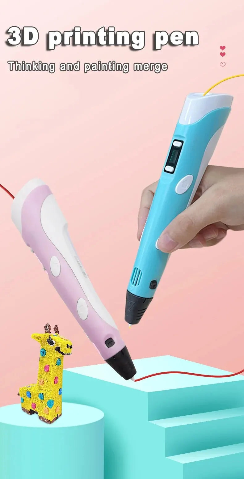 Elektronische 3D-Printpen inclusief opbergtas