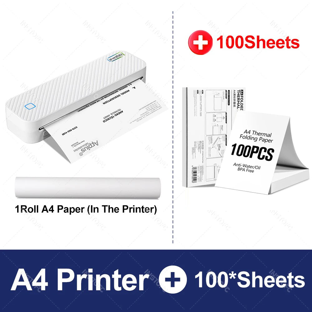 Draagbare Thermische A4 Printer