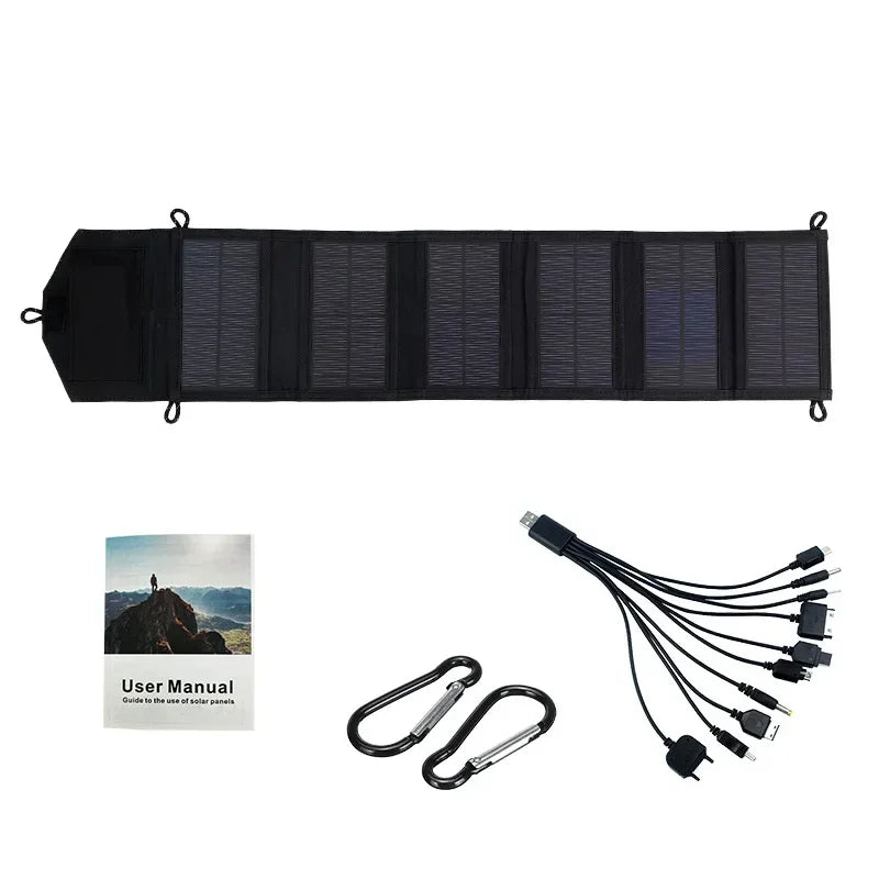 Opvouwbaar 5-Voudig Zonnepaneel 800W
