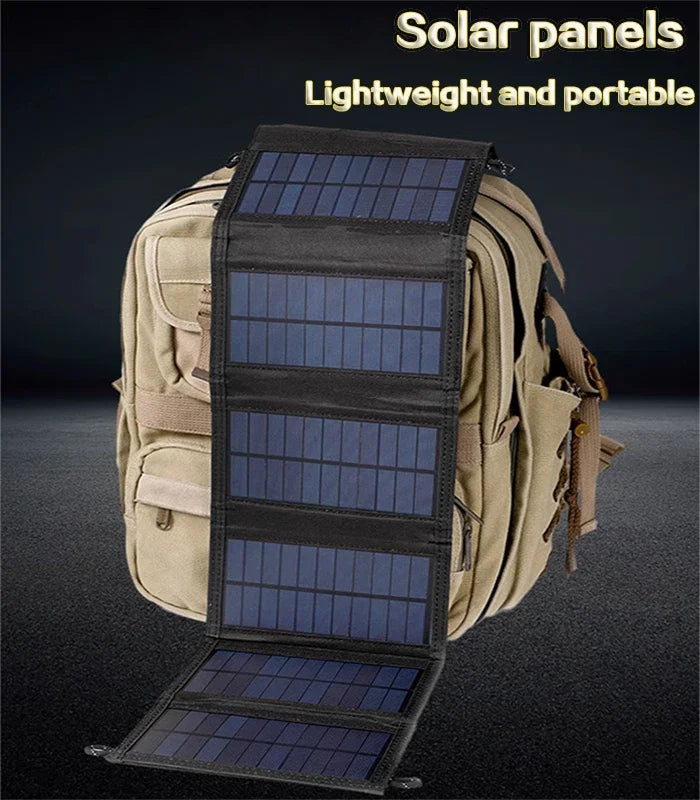 Opvouwbaar 5-Voudig Zonnepaneel 800W